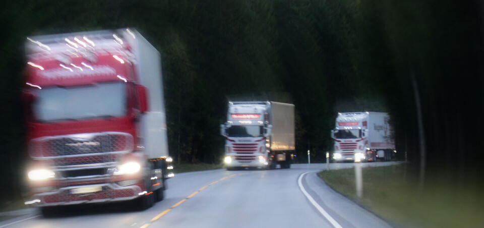 TRANSPORTBEDRIFTENE: Har ansvaret for å legge til rette for at sjåførene kan følge regelverket.