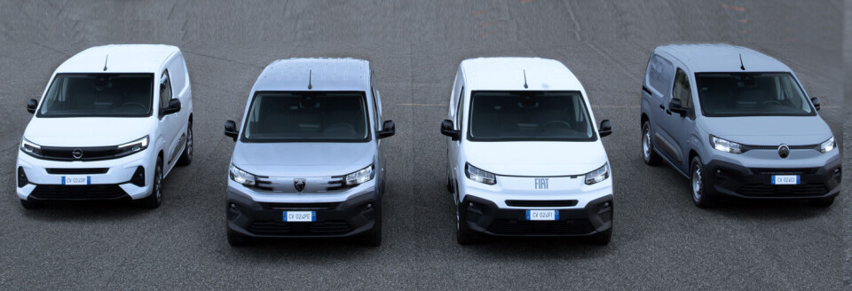 PRISER: Nye Opel Combo, Peugeot Partner, Citroen Berlingo og Fiat Doblo har startet salget og er priset.