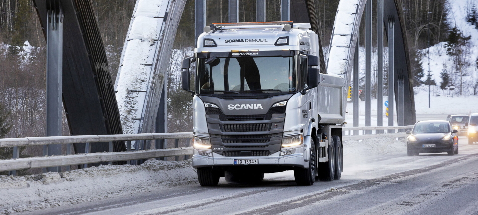 87% markedsandel på lastebilstatistikken i februar!