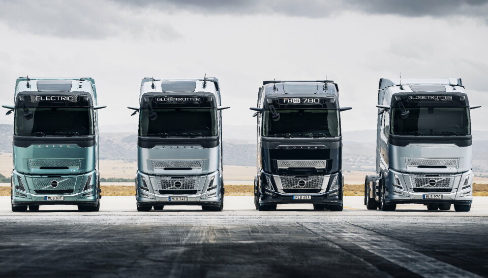 BESTE: 2023 ble det beste året for Volvo Trucks noensinne.