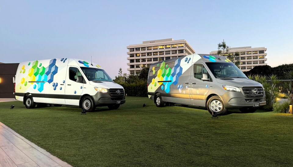 REKKEVIDDE: Rekkevidden i nye eSprinter er imponerende.