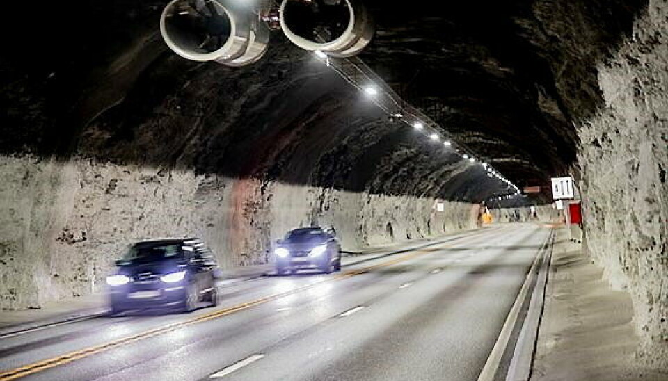 KOLONNE: Her blir det kolonnekjøring fra uke 12.