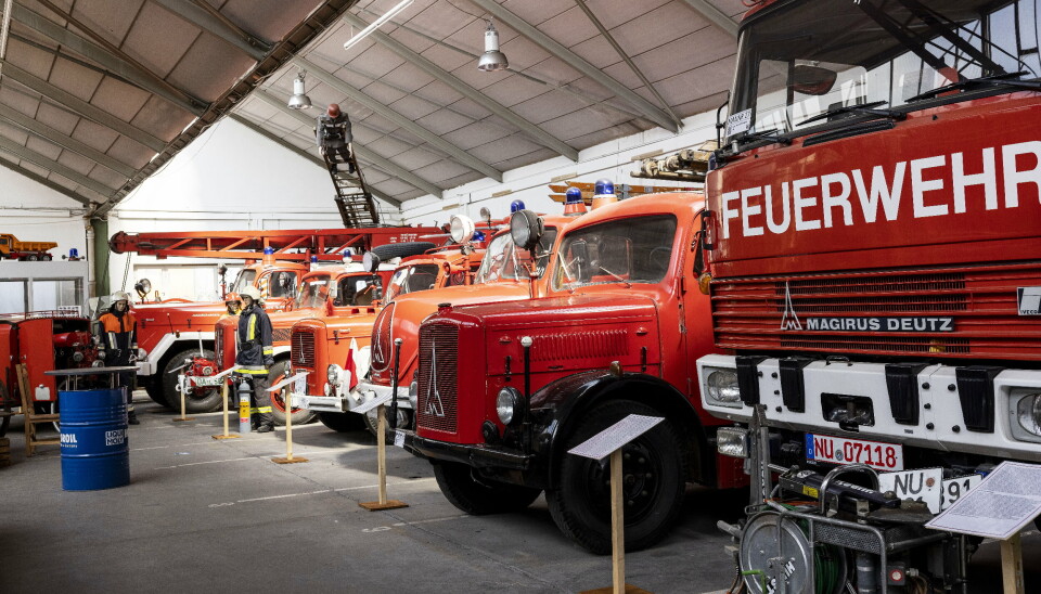HISTORIE: Salskapet har en lang historie innenfor brannberedskap. Her fra Magirus museet i Ulm