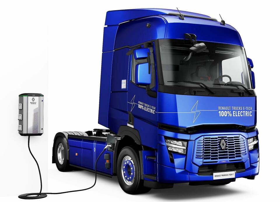 NYLIG LANSERT: Renault E-Tech T-serie ble lansert sist høst, og Renault Trucks er i gang med overleveringer av bilen til kunder i Norge.