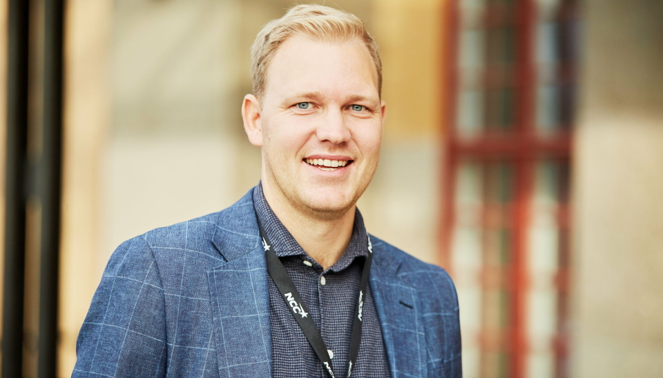 ETTERFØLGER: Dan Roger Pedersen-Hemma, nåværende prosjektleder i NCC Infrastructure, tar over Sivertsens sin tidligere jobb.