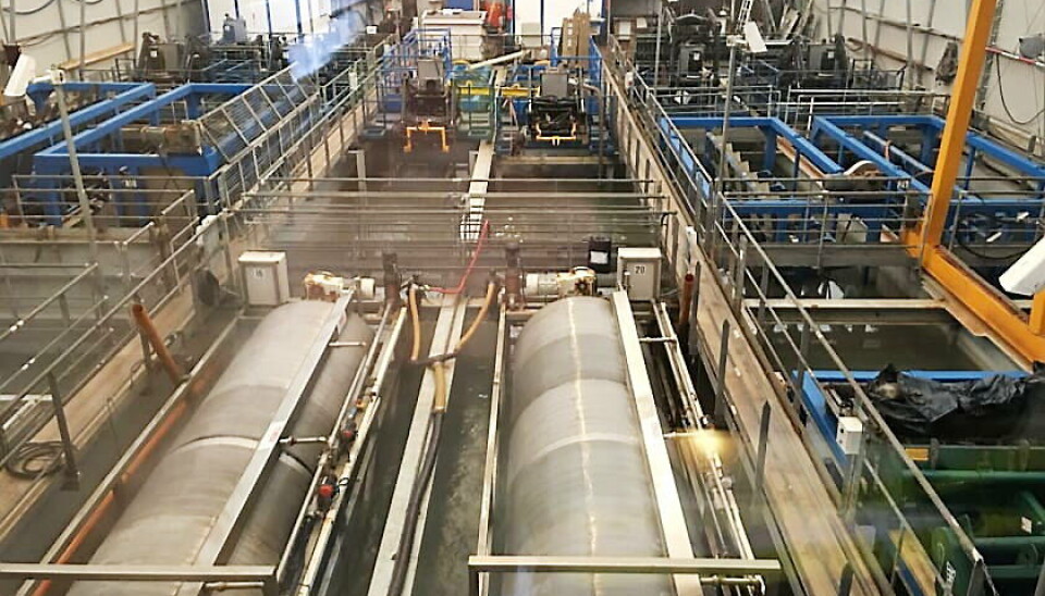 SMELTER: Snøsmelting ved hjelp av overskuddsenergi fra saltvannet sørger for å smelte snøen fra Oslos-gater gjennom vinteren.