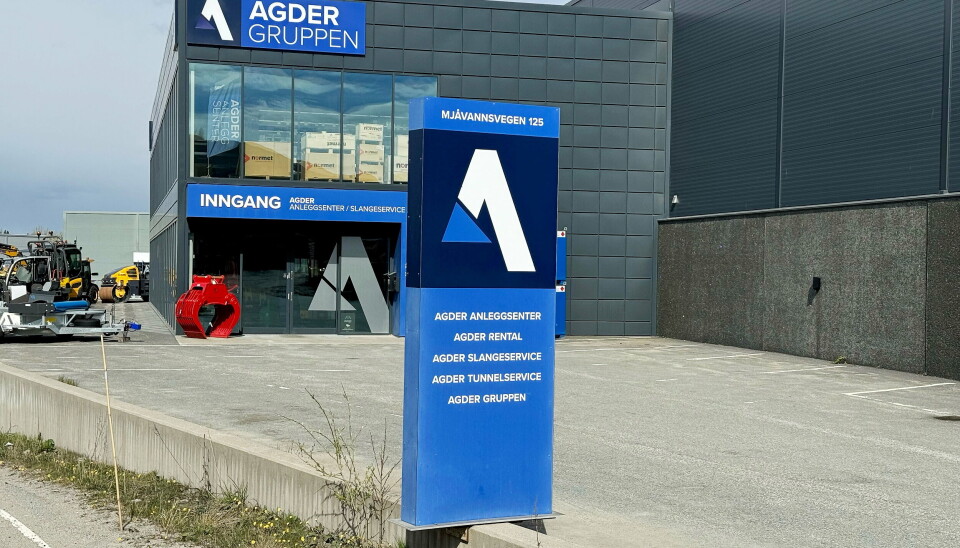 KONKURS: Agder Gruppen. Her fra hovedkontoret i Kristiansand. Foto: Trygve Larsen.