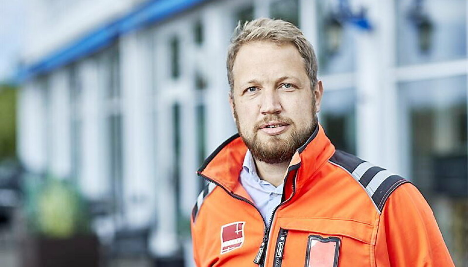 HELT OK: Direktør Kjell Otto Bragstad i Veidekke Drift og Vedlikehold.