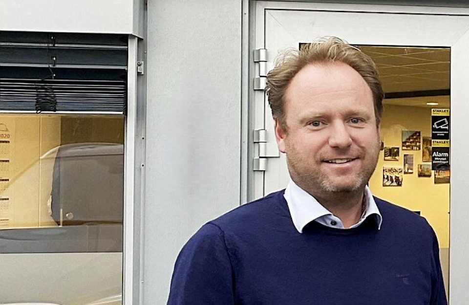ADM. DIREKTØR OG STYREFORMANN: Reinert Hersleth får ny rolle i entreprenørselskapet som ble startet i 1992. I 1996 kjøpte Thorleif Hersleth seg inn i bedriften og tok over i ledelsen.