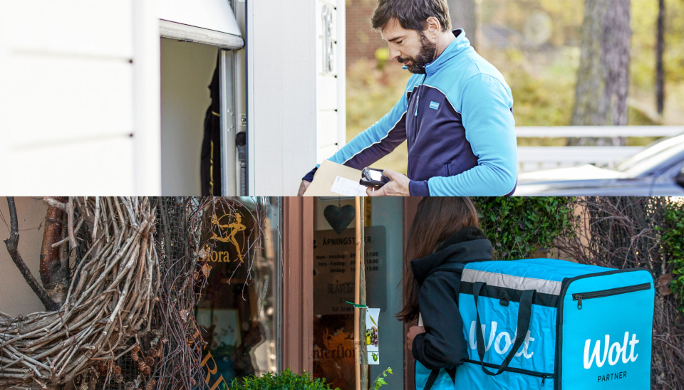 Leverandører av last mile-tjenester scorer dårlig på kundetilfredshet i BIs undersøkelse, men både PostNord og Wolt peker på at de ofte får skylda når bedriften de leverer for har et dårlig produkt, eller er skyld i feilen.
