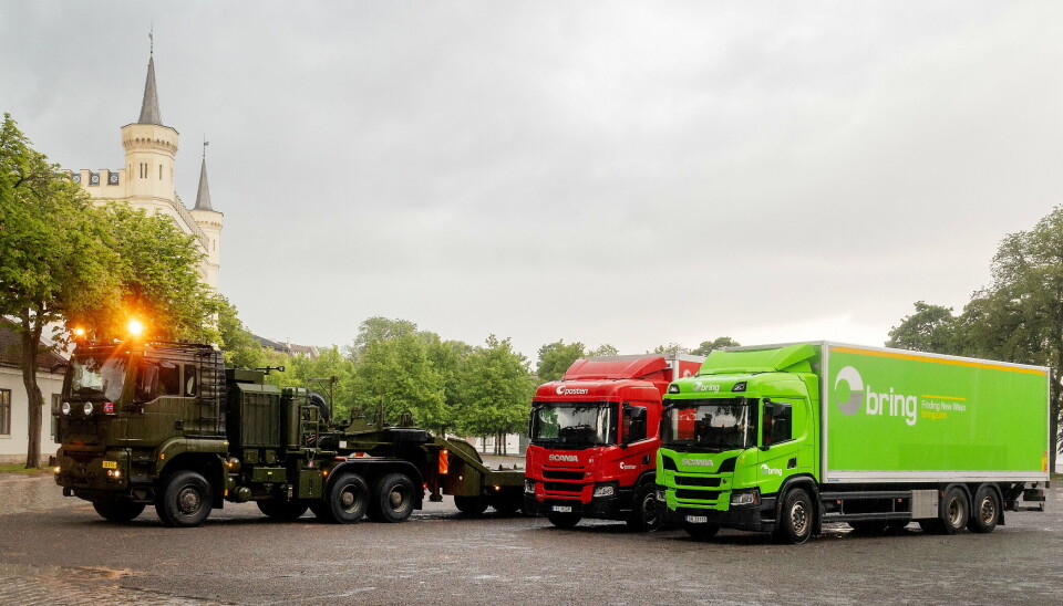 KJENNER NORGE: Posten Bring har et omfattende nettverk i Norge, og kjenner landet, logistikken og veiene godt. Selskapet skal transportere gods for Forsvaret i mange år fremover.