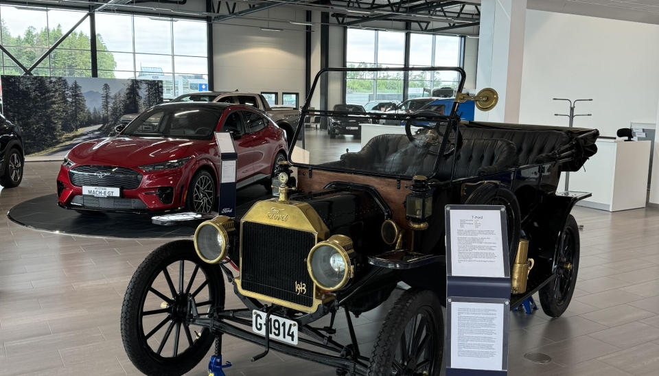 TRADISJON: Kverneland-familien har i over 100 år samarbeidet med Ford.