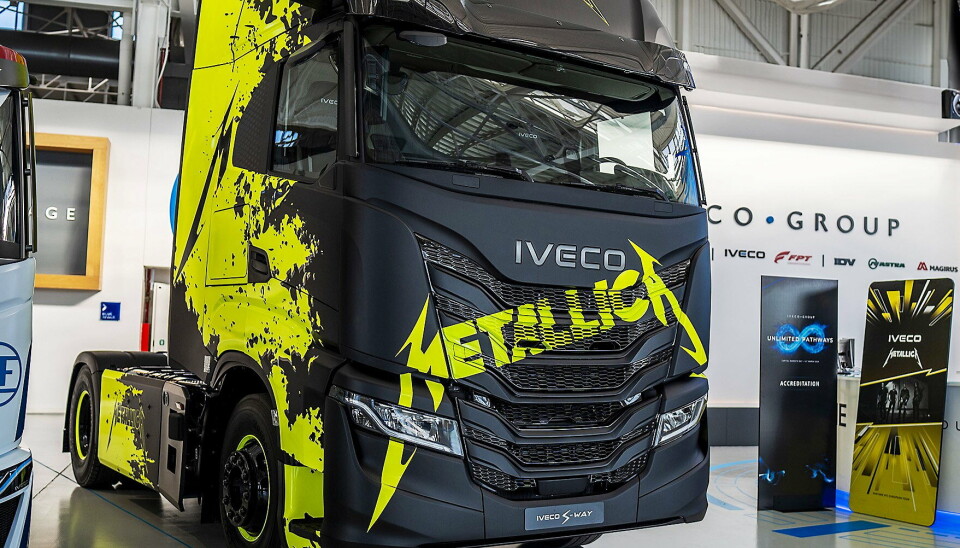 TURNE: Lastebilene fra Iveco blir svært synlige langs europeiske landeveier i sommer.