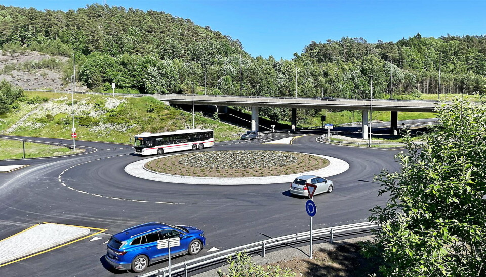 OPPRUSTET: Timeneskrysset har blitt opprustet.