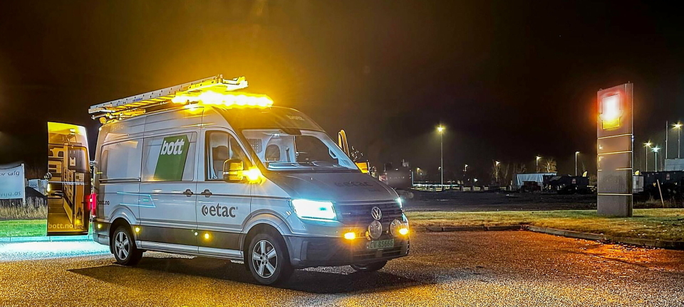 Nyttekjøretøy vil ha gule varsellys