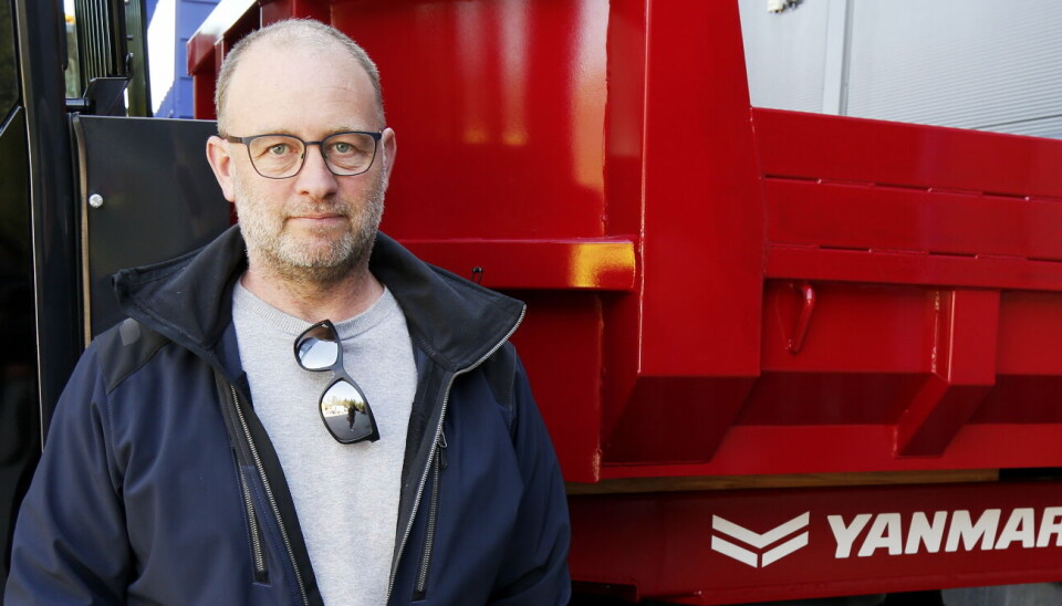 YANMAR: Hans Christian Hagen har solid grep på Yanmar-agenturet hos Entrack.