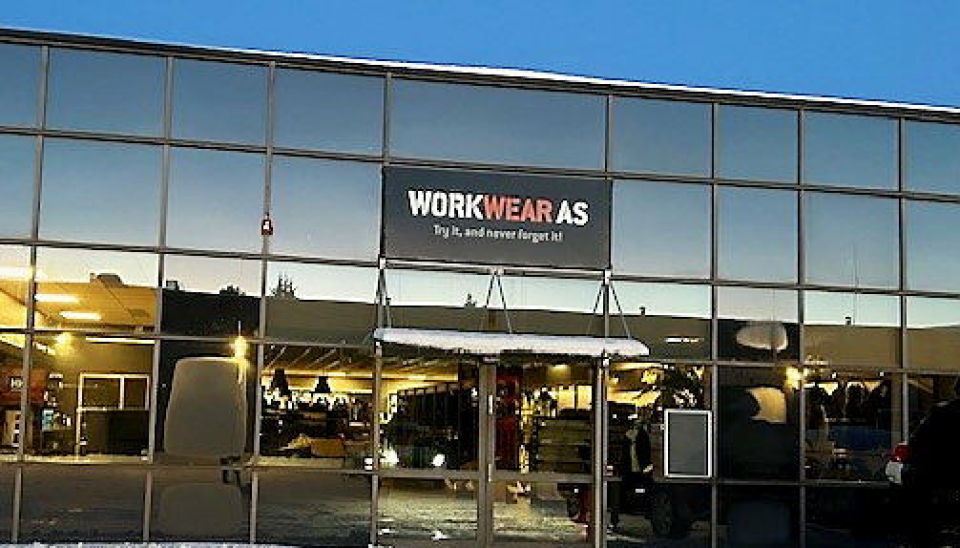 ARBEIDSKLÆR: Workwear selger arbeidsklær og personlig verneutstyr, nå er de kjøpt opp.