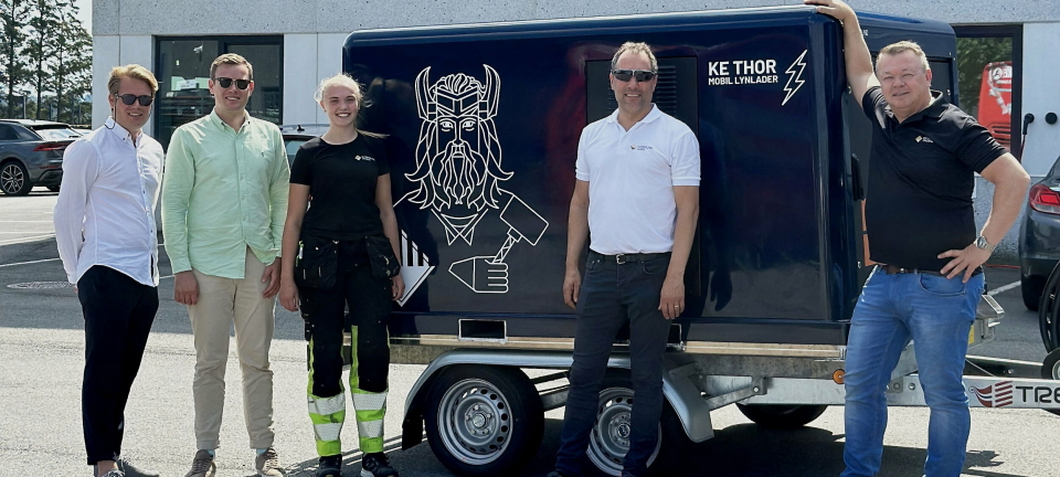 Norges kraftigste mobile lynlader på hjul