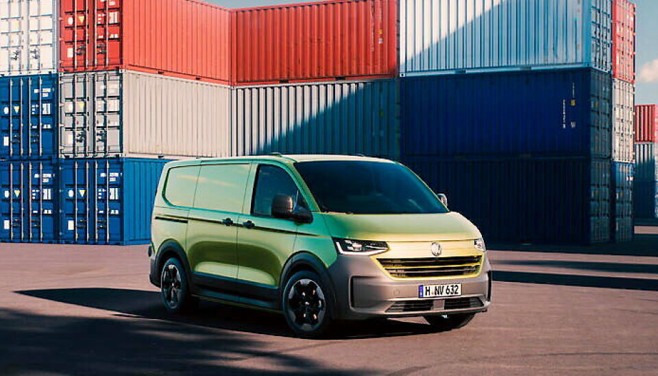 BILDER: De første bildene av nye Transporter er nå publisert av Volkswagen.