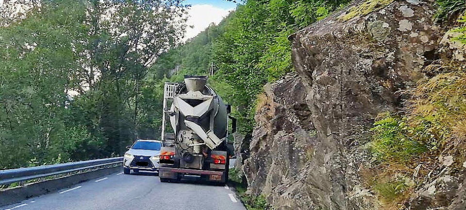 Nye Veier trenger hjelp fra næringstransporten på Rv 13 i Vestland