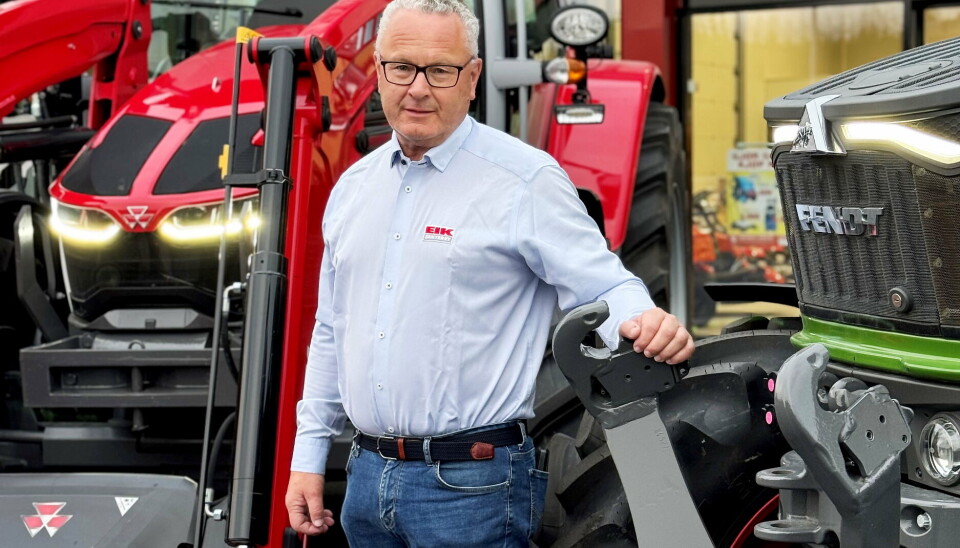 BERØMMER DE ANSATTE: Daglig leder Bjørn Hansen på Eiksenteret i Gjøvik berømmer de ansatte og den ekstra innsatsen de har lagt ned i flytteprosessen.