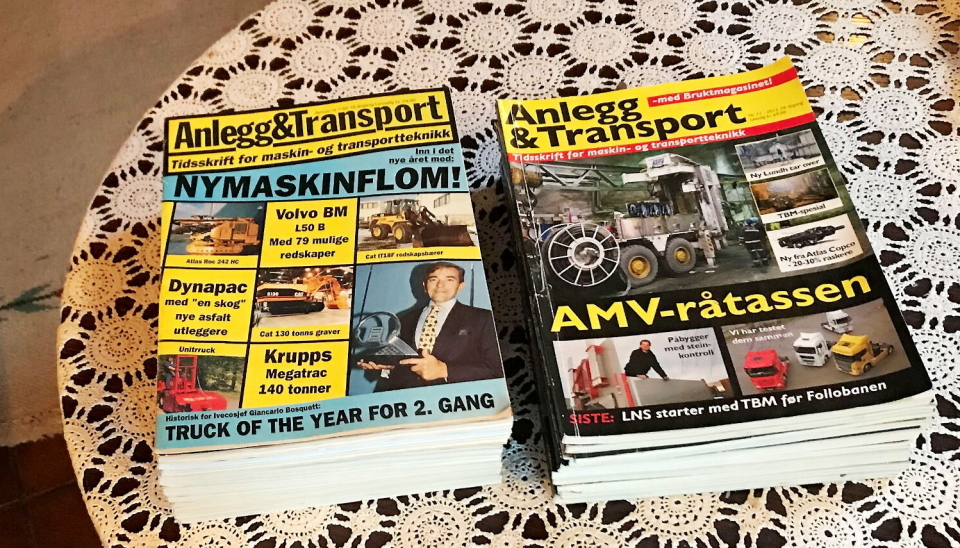 BUNKER PÅ BUNKER: Det første som møtte oss i gangen da vi kom til Gustavsen, var to bunker med A&T.