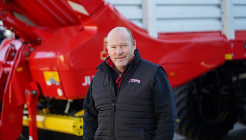 NY LEDER: Gjermund Tømte trer inn som ny daglig leder i AT Import som er importselskapet til Akershus Traktor.