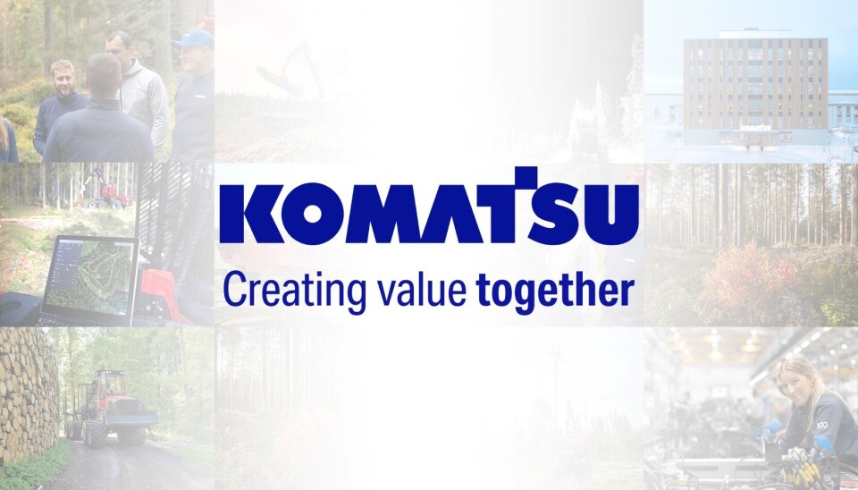 Komatsu Forest søker selger til Komatsu skogsmaskiner.